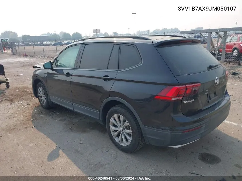 3VV1B7AX9JM050107 2018 Volkswagen Tiguan 2.0T S