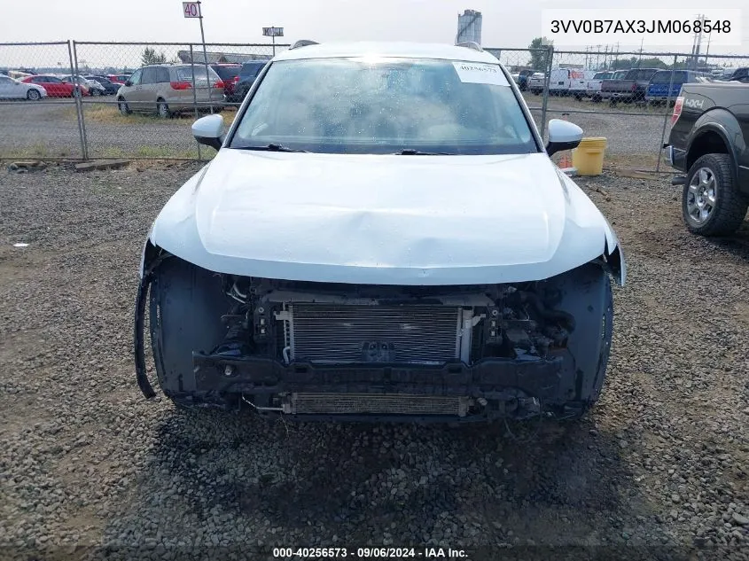 3VV0B7AX3JM068548 2018 Volkswagen Tiguan 2.0T S