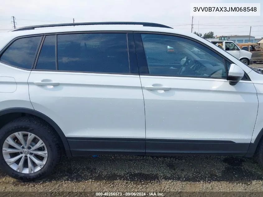 3VV0B7AX3JM068548 2018 Volkswagen Tiguan 2.0T S