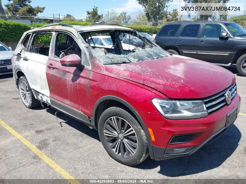 2018 Volkswagen Tiguan 2.0T Se/2.0T Sel VIN: 3VV3B7AX7JM084734 Lot: 40263863