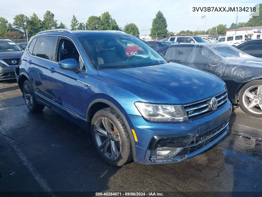 2018 Volkswagen Tiguan 2.0T Se/2.0T Sel VIN: 3VV3B7AXXJM134218 Lot: 40284871