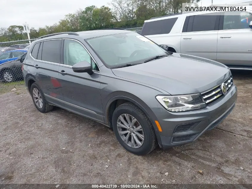 2018 Volkswagen Tiguan 2.0T Se/2.0T Sel VIN: 3VV3B7AXXJM180454 Lot: 40422739