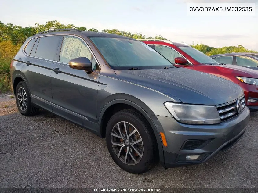 2018 Volkswagen Tiguan 2.0T Se/2.0T Sel VIN: 3VV3B7AX5JM032535 Lot: 40474492