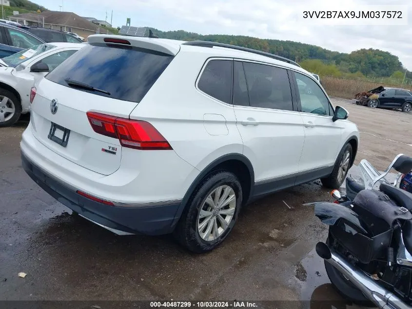 2018 Volkswagen Tiguan 2.0T Se/2.0T Sel VIN: 3VV2B7AX9JM037572 Lot: 40487299