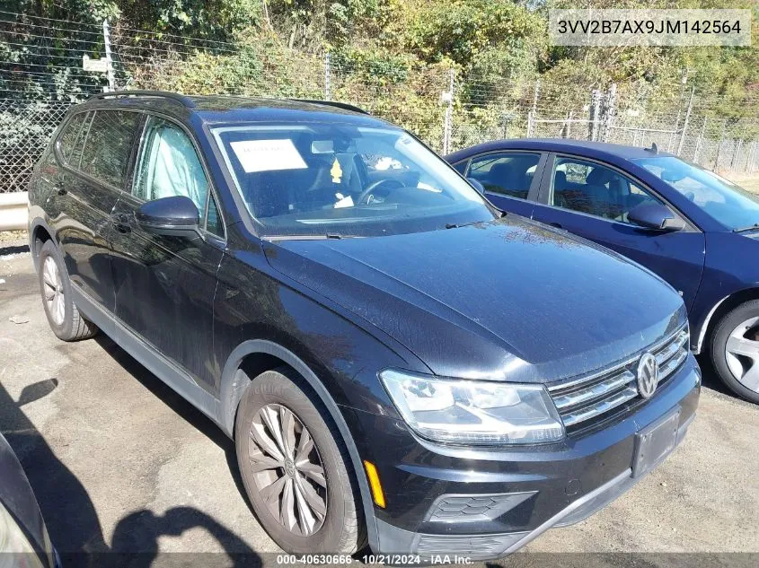 2018 Volkswagen Tiguan 2.0T Se/2.0T Sel VIN: 3VV2B7AX9JM142564 Lot: 40630666