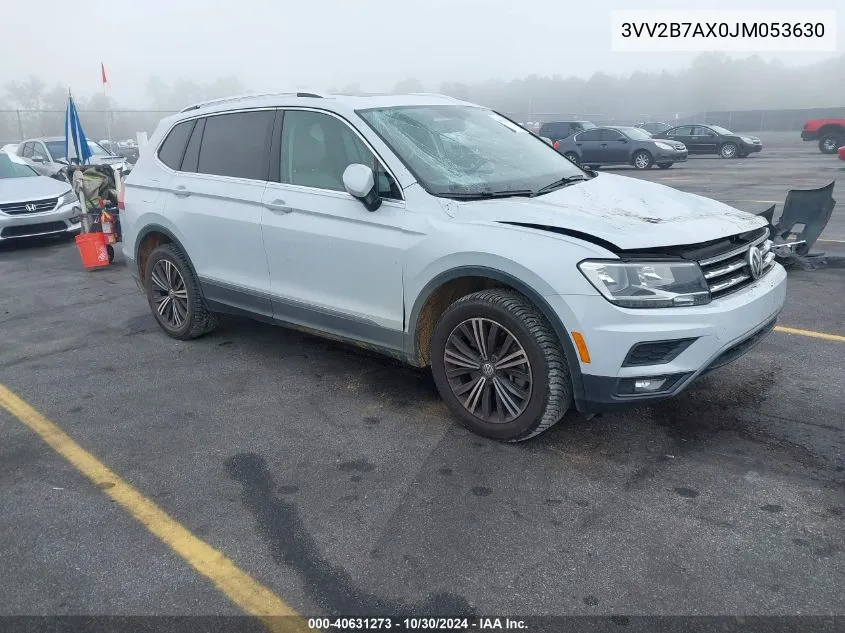 2018 Volkswagen Tiguan 2.0T Se/2.0T Sel VIN: 3VV2B7AX0JM053630 Lot: 40631273