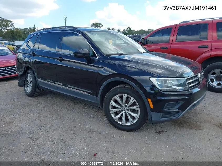 2018 Volkswagen Tiguan 2.0T Se/2.0T Sel VIN: 3VV3B7AX7JM191461 Lot: 40851772