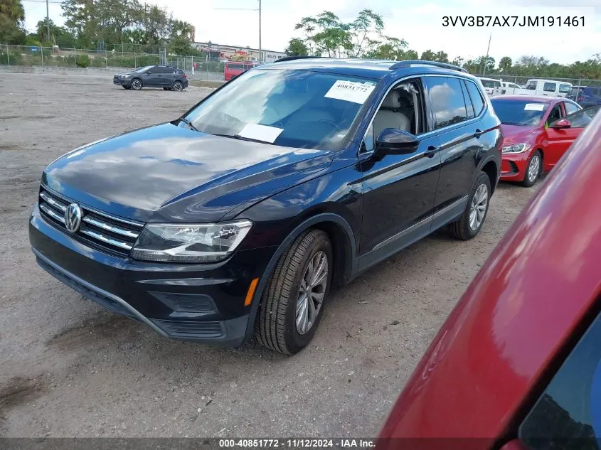 2018 Volkswagen Tiguan 2.0T Se/2.0T Sel VIN: 3VV3B7AX7JM191461 Lot: 40851772