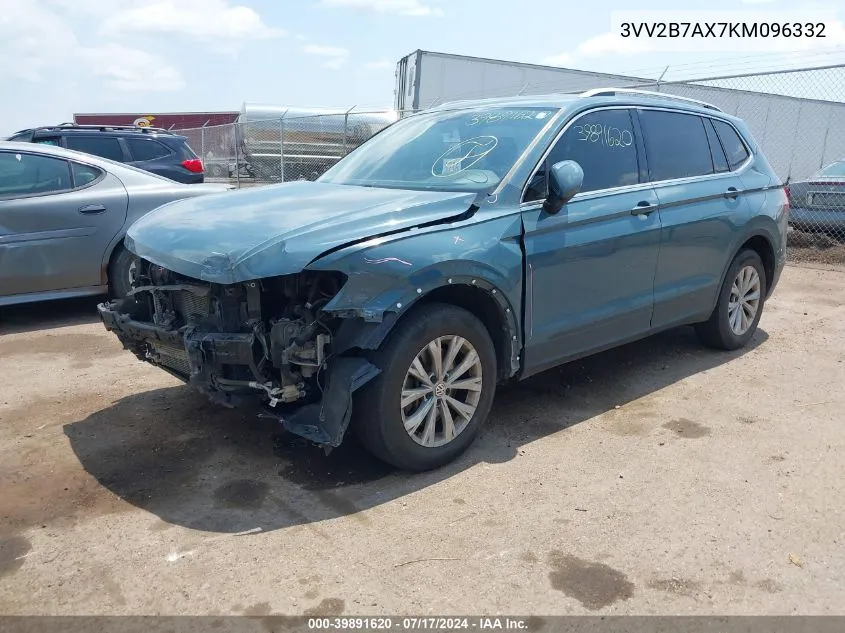 3VV2B7AX7KM096332 2019 Volkswagen Tiguan 2.0T Se/2.0T Sel/2.0T Sel R-Line/2.0T Sel R-Line Black