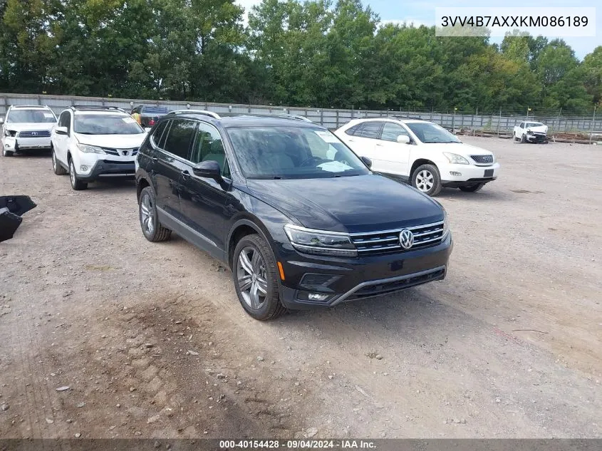 3VV4B7AXXKM086189 2019 Volkswagen Tiguan 2.0T Sel Premium/2.0T Sel Premium R-Line