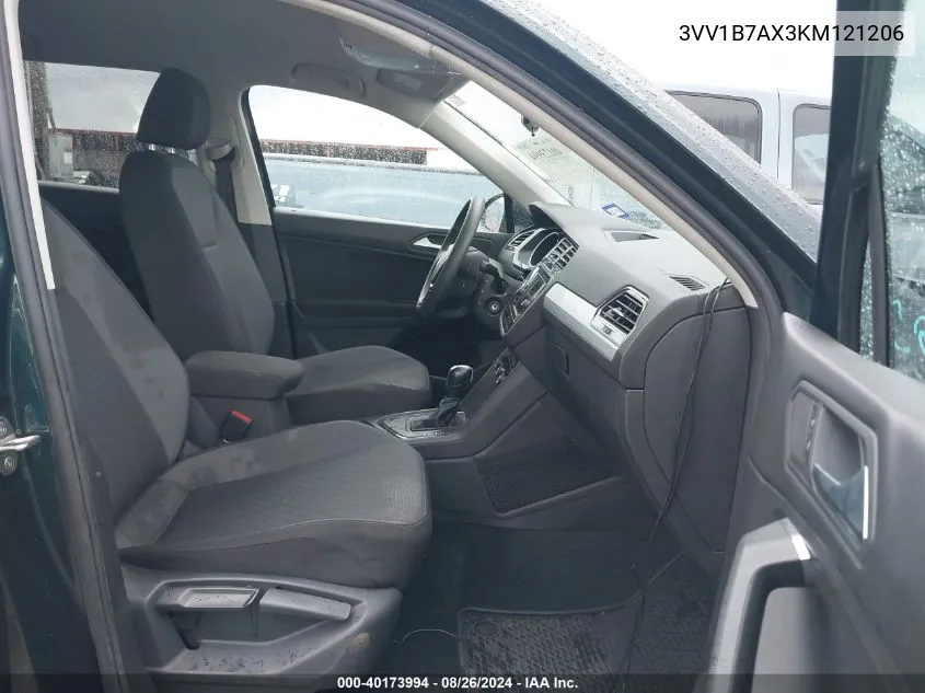 3VV1B7AX3KM121206 2019 Volkswagen Tiguan 2.0T S