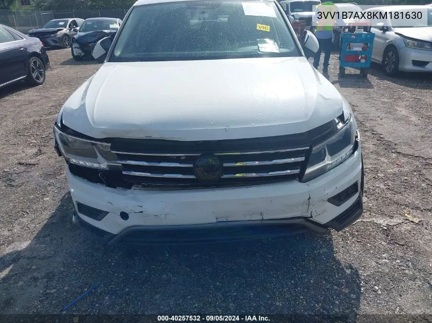 3VV1B7AX8KM181630 2019 Volkswagen Tiguan S