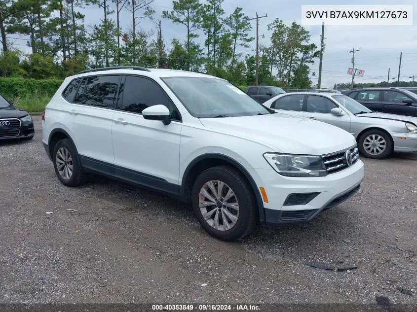 2019 Volkswagen Tiguan 2.0T S VIN: 3VV1B7AX9KM127673 Lot: 40353849