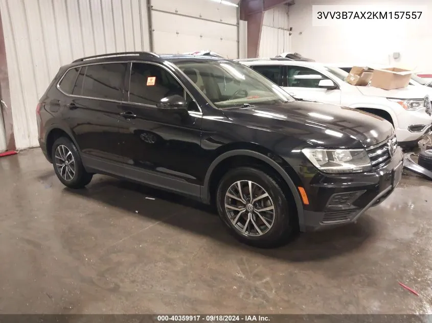 2019 Volkswagen Tiguan 2.0T Se/2.0T Sel/2.0T Sel R-Line/2.0T Sel R-Line Black VIN: 3VV3B7AX2KM157557 Lot: 40359917