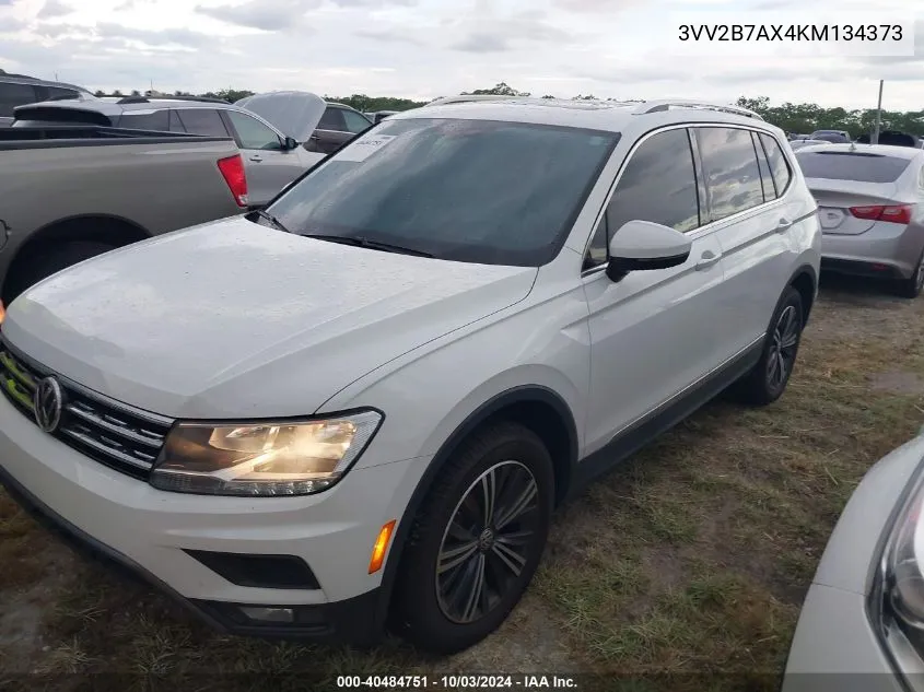 2019 Volkswagen Tiguan 2.0T Se/2.0T Sel/2.0T Sel R-Line/2.0T Sel R-Line Black VIN: 3VV2B7AX4KM134373 Lot: 40484751