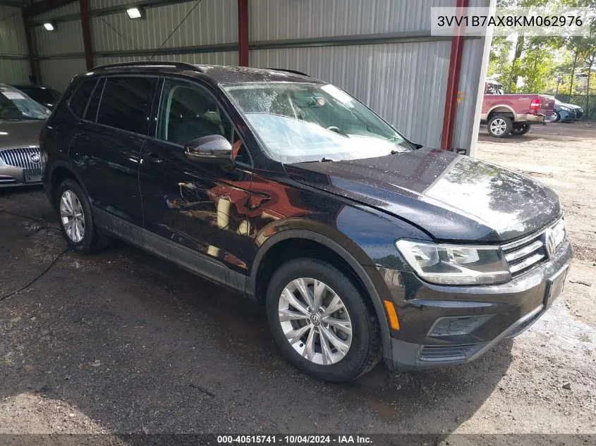 2019 Volkswagen Tiguan 2.0T S VIN: 3VV1B7AX8KM062976 Lot: 40515741