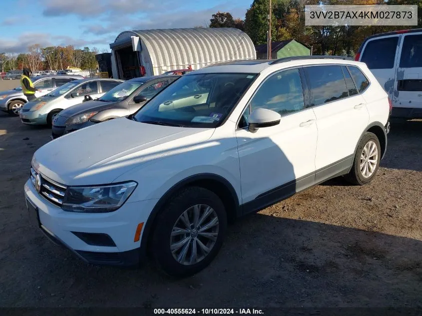 2019 Volkswagen Tiguan 2.0T Se/2.0T Sel/2.0T Sel R-Line/2.0T Sel R-Line Black VIN: 3VV2B7AX4KM027873 Lot: 40555624