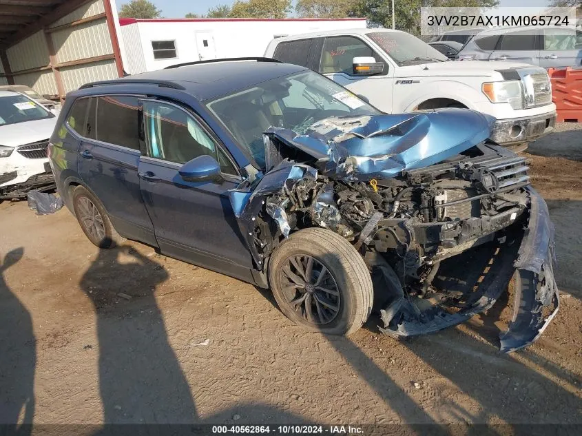 2019 Volkswagen Tiguan 2.0T Se/2.0T Sel/2.0T Sel R-Line/2.0T Sel R-Line Black VIN: 3VV2B7AX1KM065724 Lot: 40562864