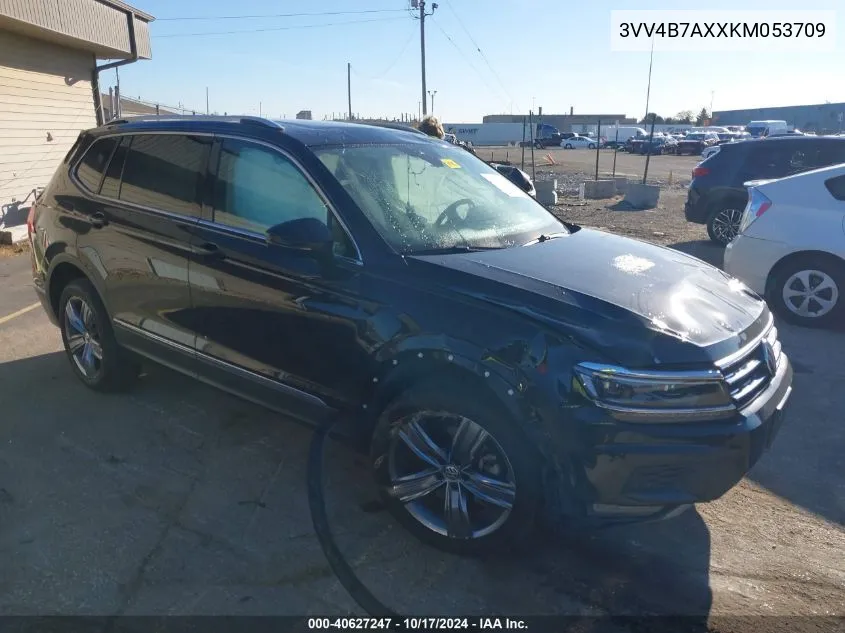 2019 Volkswagen Tiguan Sel Premium/Sel Premium R VIN: 3VV4B7AXXKM053709 Lot: 40627247