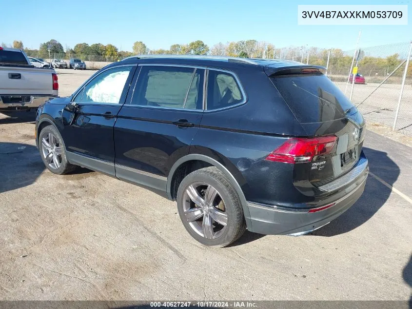 2019 Volkswagen Tiguan Sel Premium/Sel Premium R VIN: 3VV4B7AXXKM053709 Lot: 40627247