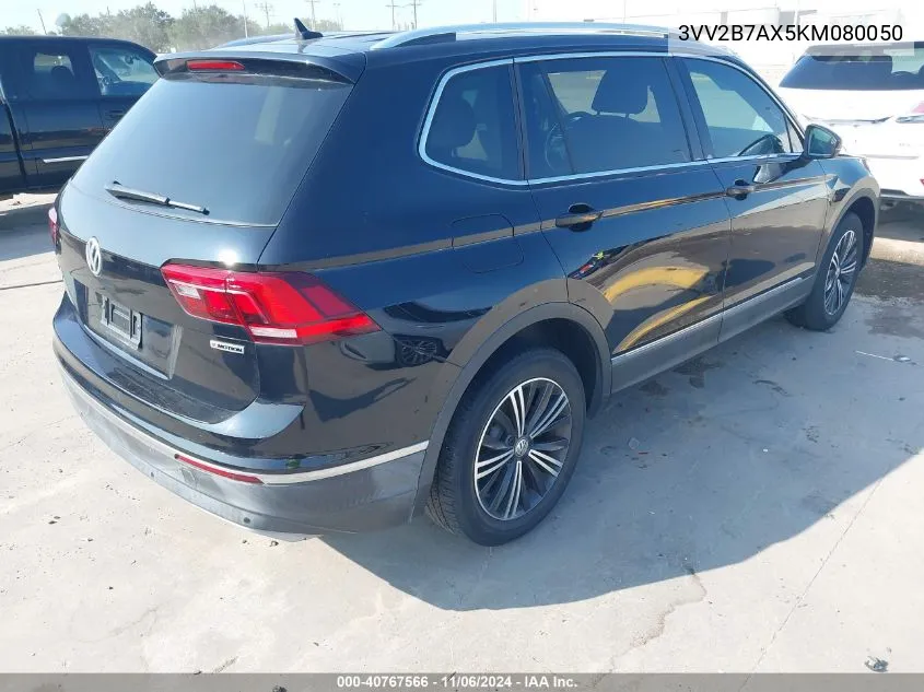 2019 Volkswagen Tiguan 2.0T Se/2.0T Sel/2.0T Sel R-Line/2.0T Sel R-Line Black VIN: 3VV2B7AX5KM080050 Lot: 40767566