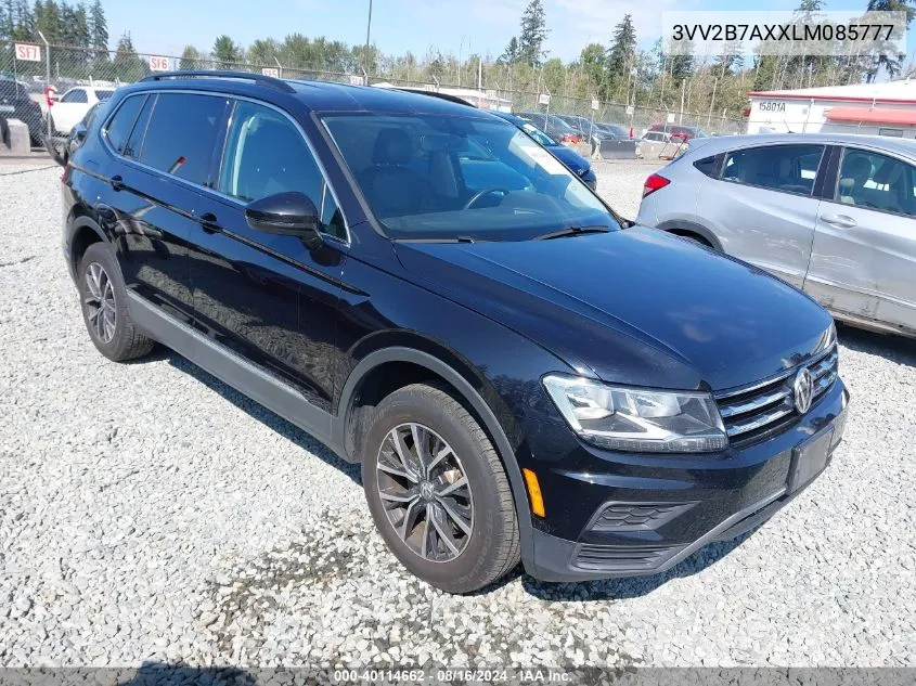 2020 Volkswagen Tiguan 2.0T Se/2.0T Se R-Line Black/2.0T Sel VIN: 3VV2B7AXXLM085777 Lot: 40114662