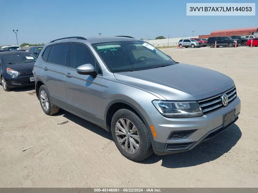 2020 Volkswagen Tiguan 2.0T S VIN: 3VV1B7AX7LM144053 Lot: 40146061