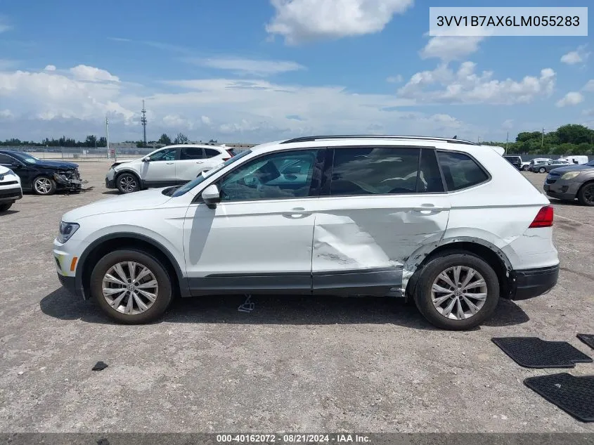 2020 Volkswagen Tiguan S VIN: 3VV1B7AX6LM055283 Lot: 40162072