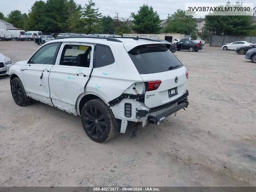 2020 Volkswagen Tiguan Se/Sel VIN: 3VV3B7AXXLM179890 Lot: 40273577