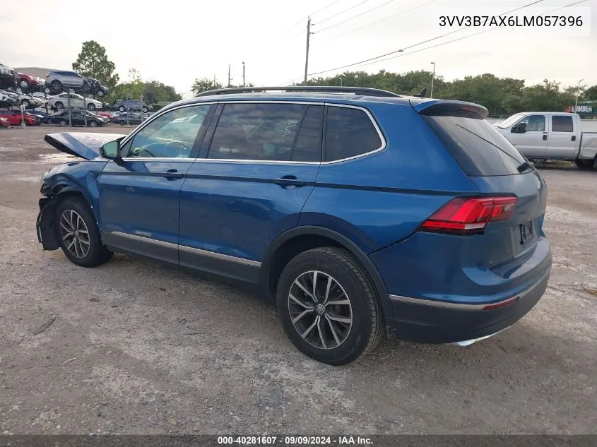 2020 Volkswagen Tiguan VIN: 3VV3B7AX6LM057396 Lot: 40281607