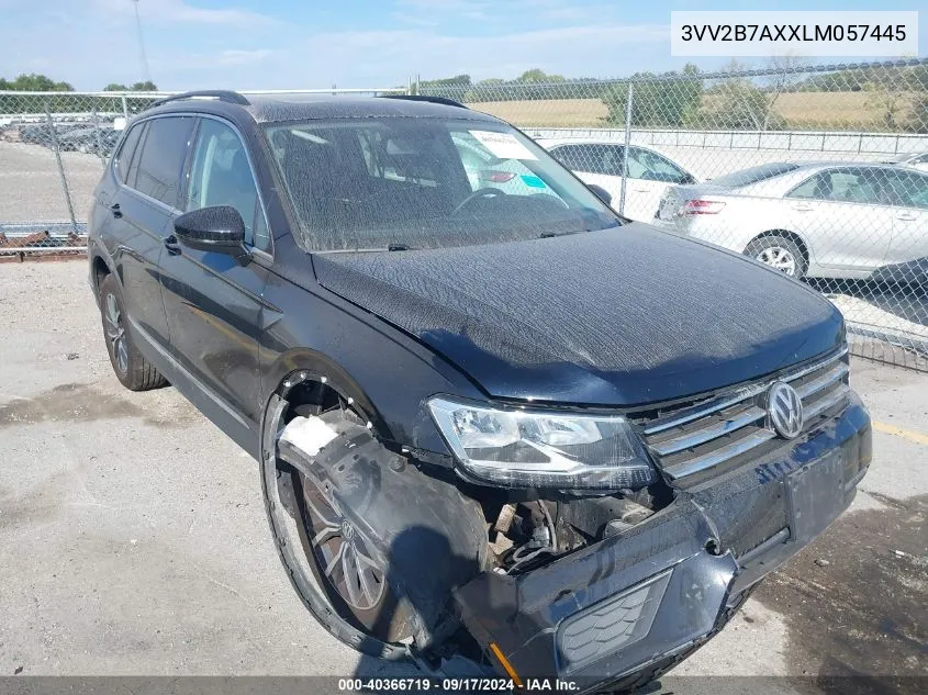 2020 Volkswagen Tiguan 2.0T Se/2.0T Se R-Line Black/2.0T Sel VIN: 3VV2B7AXXLM057445 Lot: 40366719