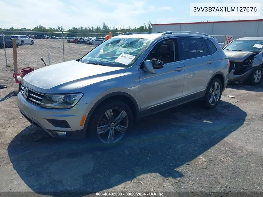 2020 Volkswagen Tiguan 2.0T Se/2.0T Se R-Line Black/2.0T Sel VIN: 3VV3B7AX1LM127676 Lot: 40402599