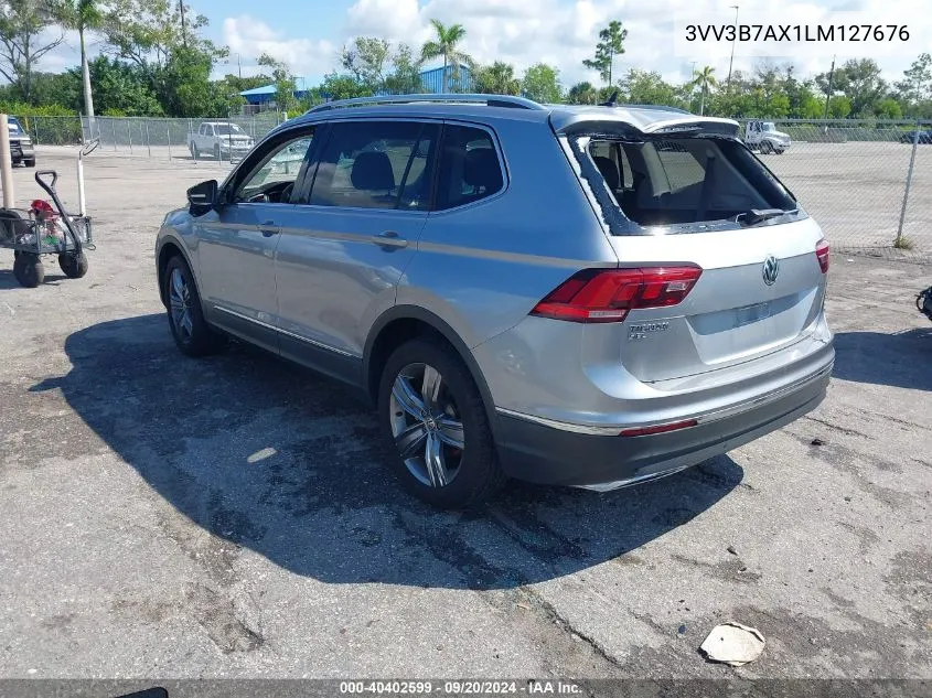 2020 Volkswagen Tiguan 2.0T Se/2.0T Se R-Line Black/2.0T Sel VIN: 3VV3B7AX1LM127676 Lot: 40402599