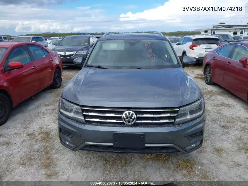 3VV3B7AX1LM074218 2020 Volkswagen Tiguan Se/Sel