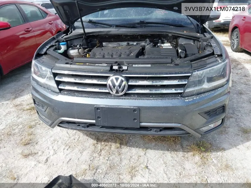 3VV3B7AX1LM074218 2020 Volkswagen Tiguan Se/Sel