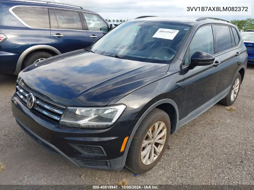 3VV1B7AX8LM082372 2020 Volkswagen Tiguan 2.0T S