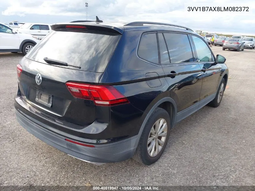 2020 Volkswagen Tiguan 2.0T S VIN: 3VV1B7AX8LM082372 Lot: 40519947