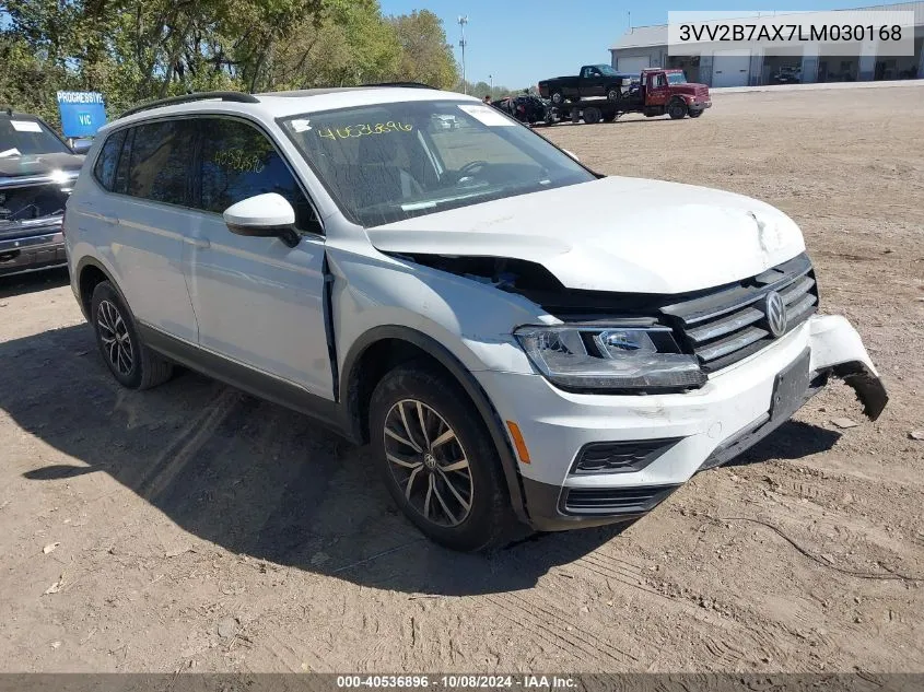 3VV2B7AX7LM030168 2020 Volkswagen Tiguan Se/Sel