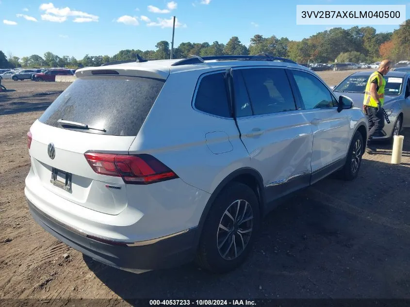 2020 Volkswagen Tiguan 2.0T Se/2.0T Se R-Line Black/2.0T Sel VIN: 3VV2B7AX6LM040500 Lot: 40537233