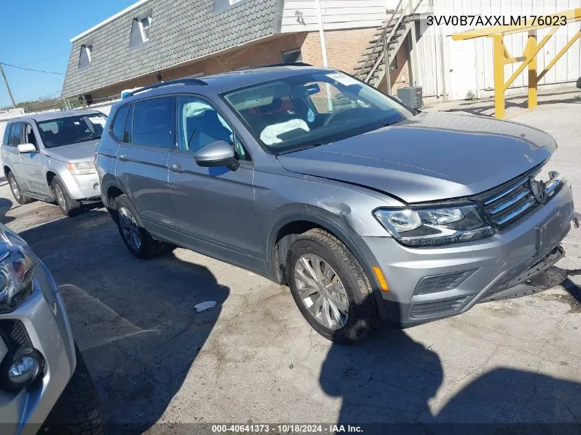 2020 Volkswagen Tiguan 2.0T S VIN: 3VV0B7AXXLM176023 Lot: 40641373