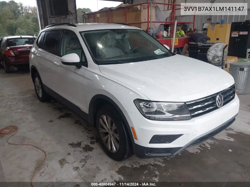 2020 Volkswagen Tiguan 2.0T S VIN: 3VV1B7AX1LM141147 Lot: 40804947