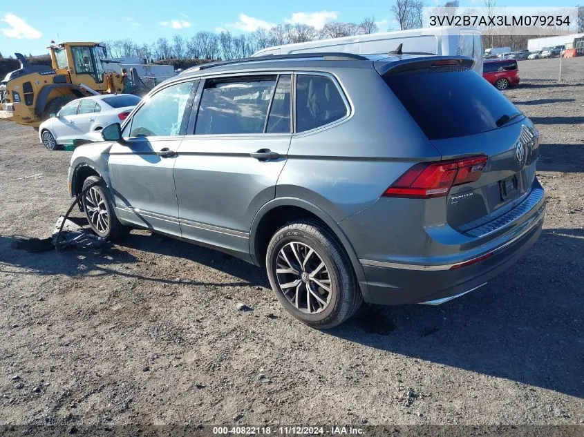 2020 Volkswagen Tiguan 2.0T Se/2.0T Se R-Line Black/2.0T Sel VIN: 3VV2B7AX3LM079254 Lot: 40822118