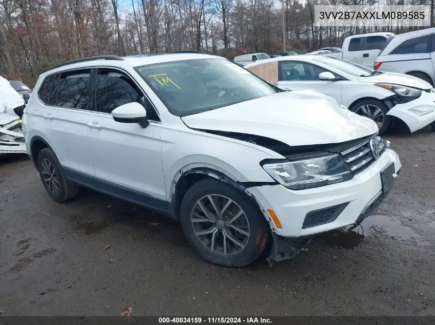 2020 Volkswagen Tiguan 2.0T Se/2.0T Se R-Line Black/2.0T Sel VIN: 3VV2B7AXXLM089585 Lot: 40834159