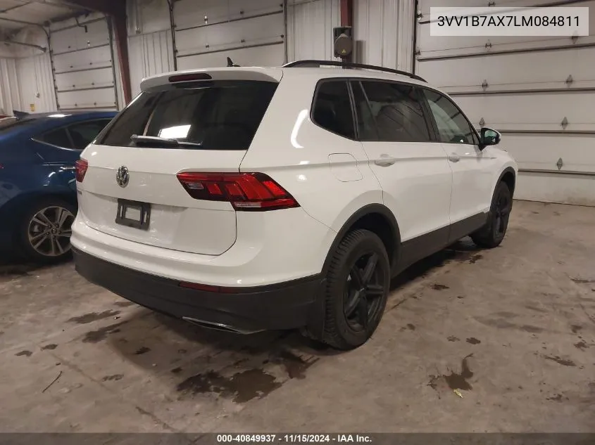 2020 Volkswagen Tiguan 2.0T S VIN: 3VV1B7AX7LM084811 Lot: 40849937