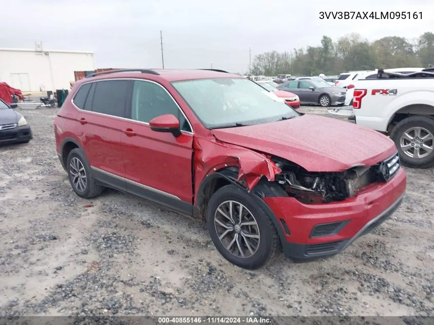 2020 Volkswagen Tiguan 2.0T Se/2.0T Se R-Line Black/2.0T Sel VIN: 3VV3B7AX4LM095161 Lot: 40855146