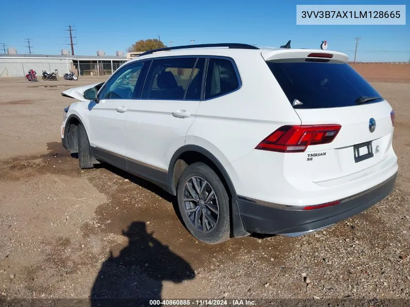 2020 Volkswagen Tiguan 2.0T Se/2.0T Se R-Line Black/2.0T Sel VIN: 3VV3B7AX1LM128665 Lot: 40860885