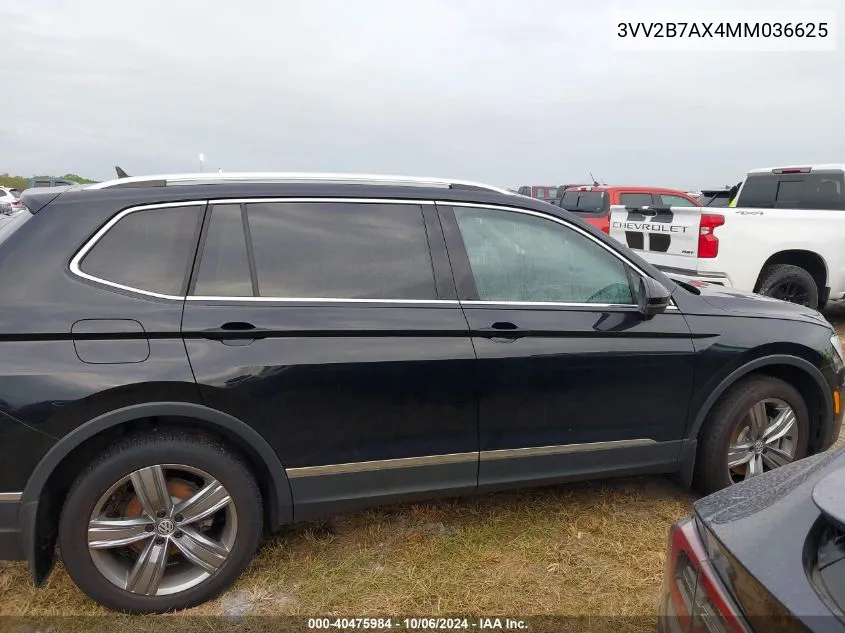 2021 Volkswagen Tiguan Se/Se R-Line Black/Sel VIN: 3VV2B7AX4MM036625 Lot: 40475984