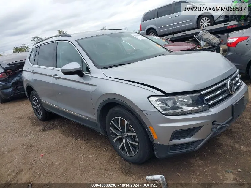 2021 Volkswagen Tiguan 2.0T Se/2.0T Se R-Line Black/2.0T Sel VIN: 3VV2B7AX6MM068587 Lot: 40580290