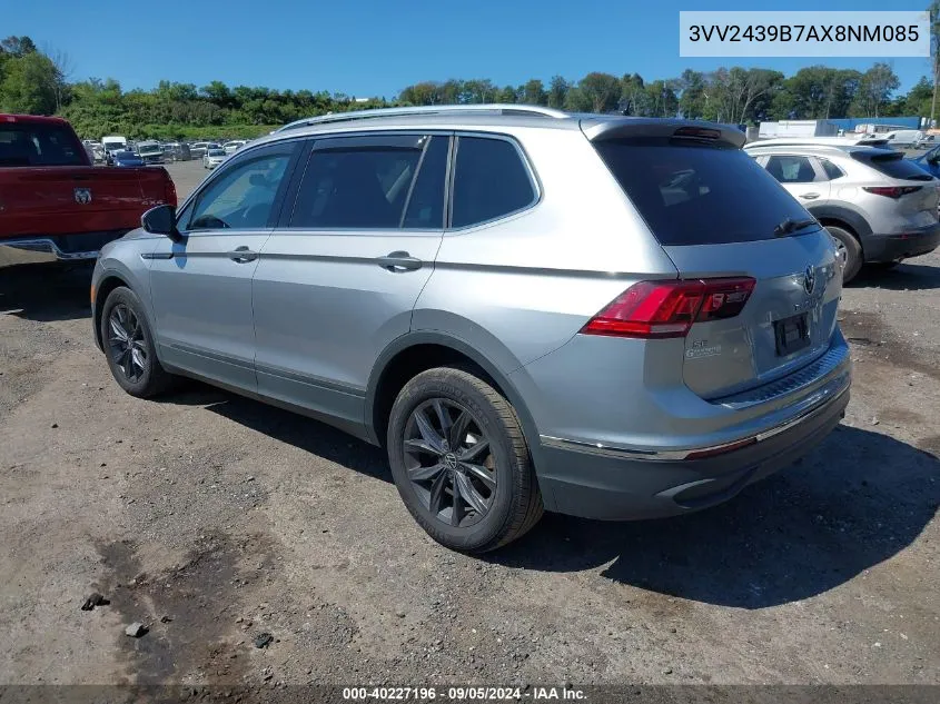 2022 Volkswagen Tiguan VIN: 3VV2439B7AX8NM085 Lot: 40227196