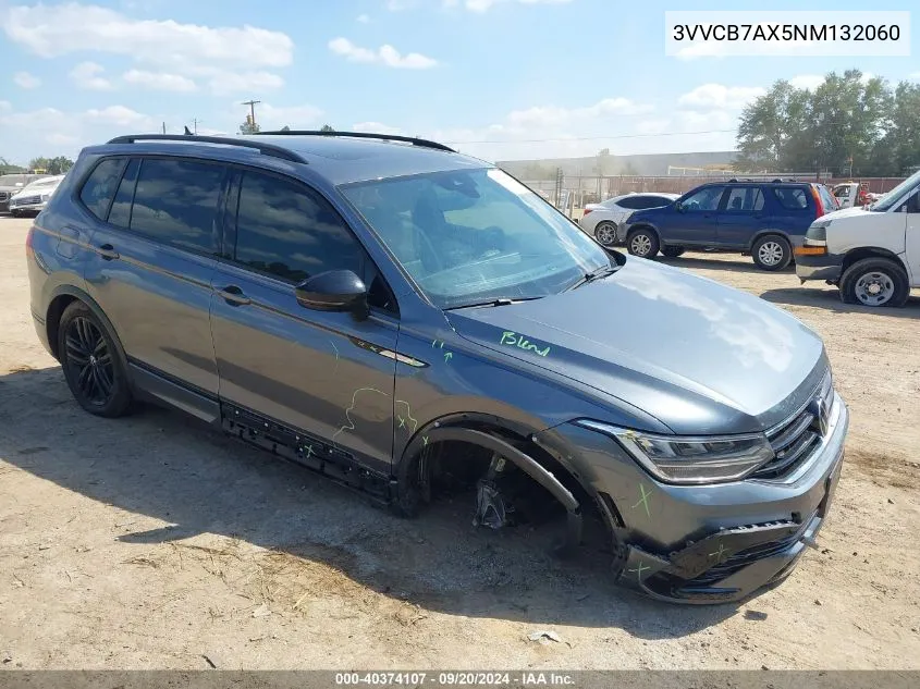 2022 Volkswagen Tiguan 2.0T Se R-Line Black VIN: 3VVCB7AX5NM132060 Lot: 40374107